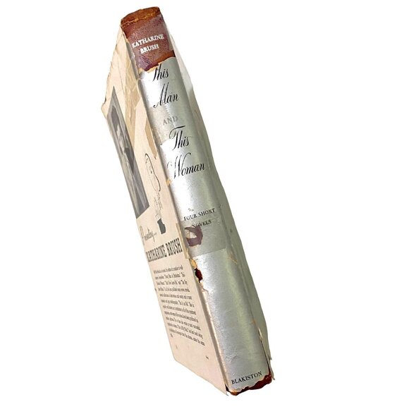 This Man and This Woman Hardcover Katharine Brush Vintage Book Compilation - Picture 3 of 11